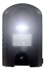 Включенные фонарь стационарного ультразвукового отпугивателя животных Weitech WK0052