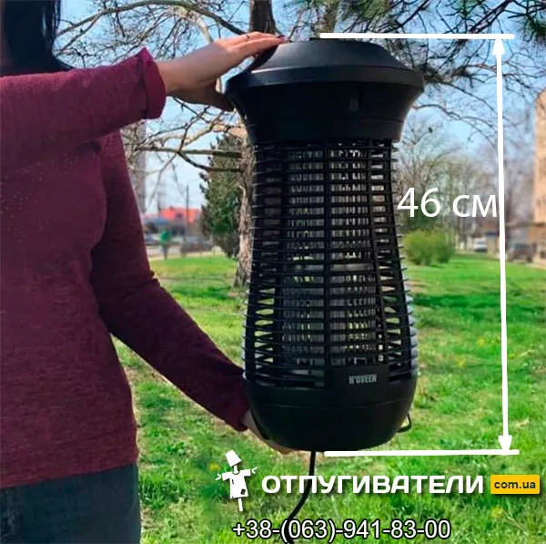 Размеры лампы от комаров и других насекомых Noveen IKN24 