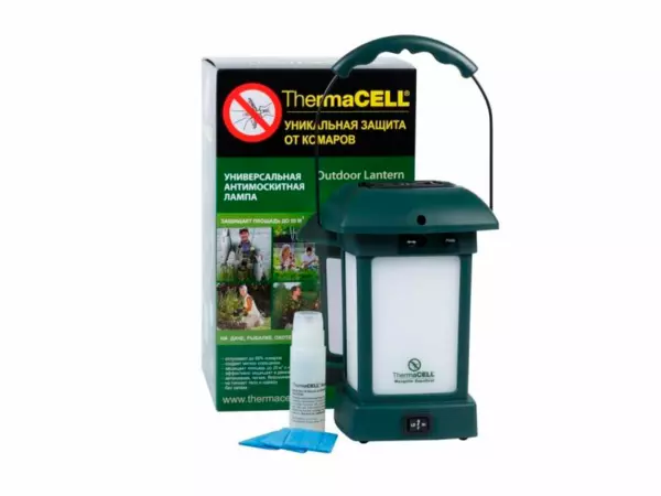 Комплектация отпугивателя комаров для улицы ThermaCELL Outdoor Lantern MR 9L6-00