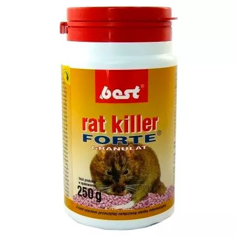 Отрава для грызунов Best Forte с мумифицирующим эффектом (туба 250 г)