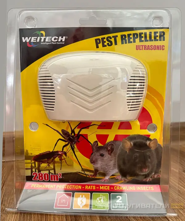 Відлякувач гризунів і комах Weitech WK-0300 - упаковка