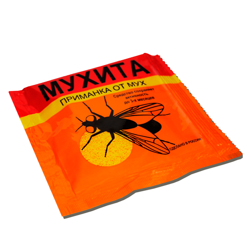 Инсектицидное средство «МУХИТА» гранулы для борьбы с мухами (10 г)