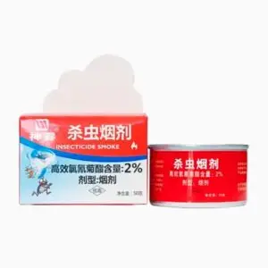 Інсектицидна димова шашка від комах Cypermethrin Smoke, 50 г